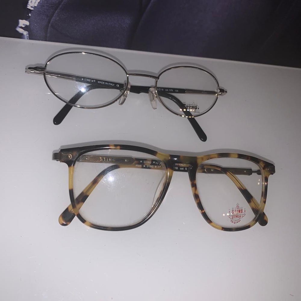 NEW Sting Eyeglasses. Pick one or both.